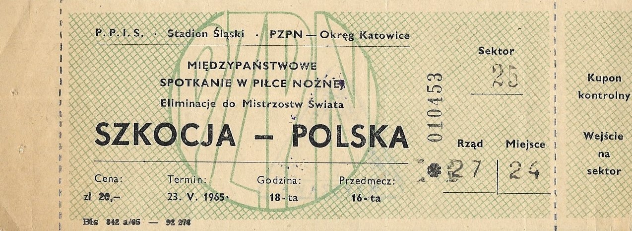 1965 5 23 Polska vs Szkocja 2