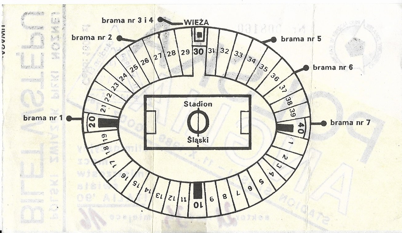 1989 10 11 Polska Anglia 3 4 1