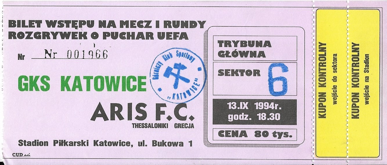 1994 9 13 GKS Katowice Aris salinki 1 0 1