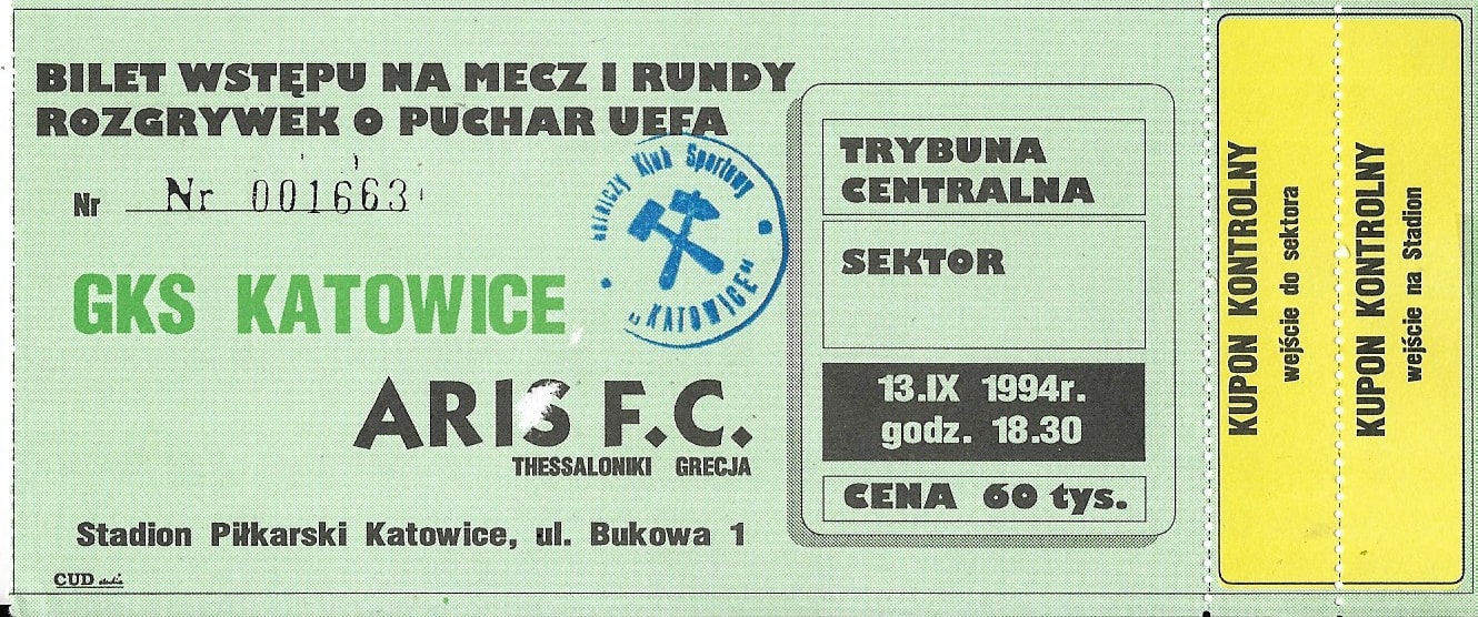 1994 9 13 GKS Katowice Aris salinki 1 0 2