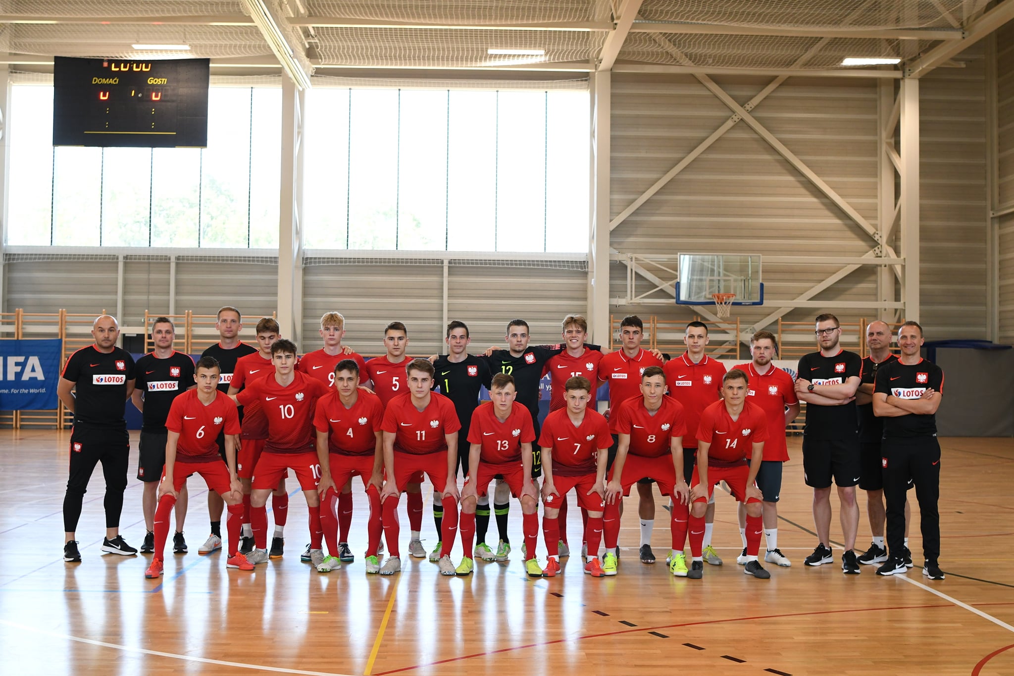 Futsal Polska 19 czarnogora 1