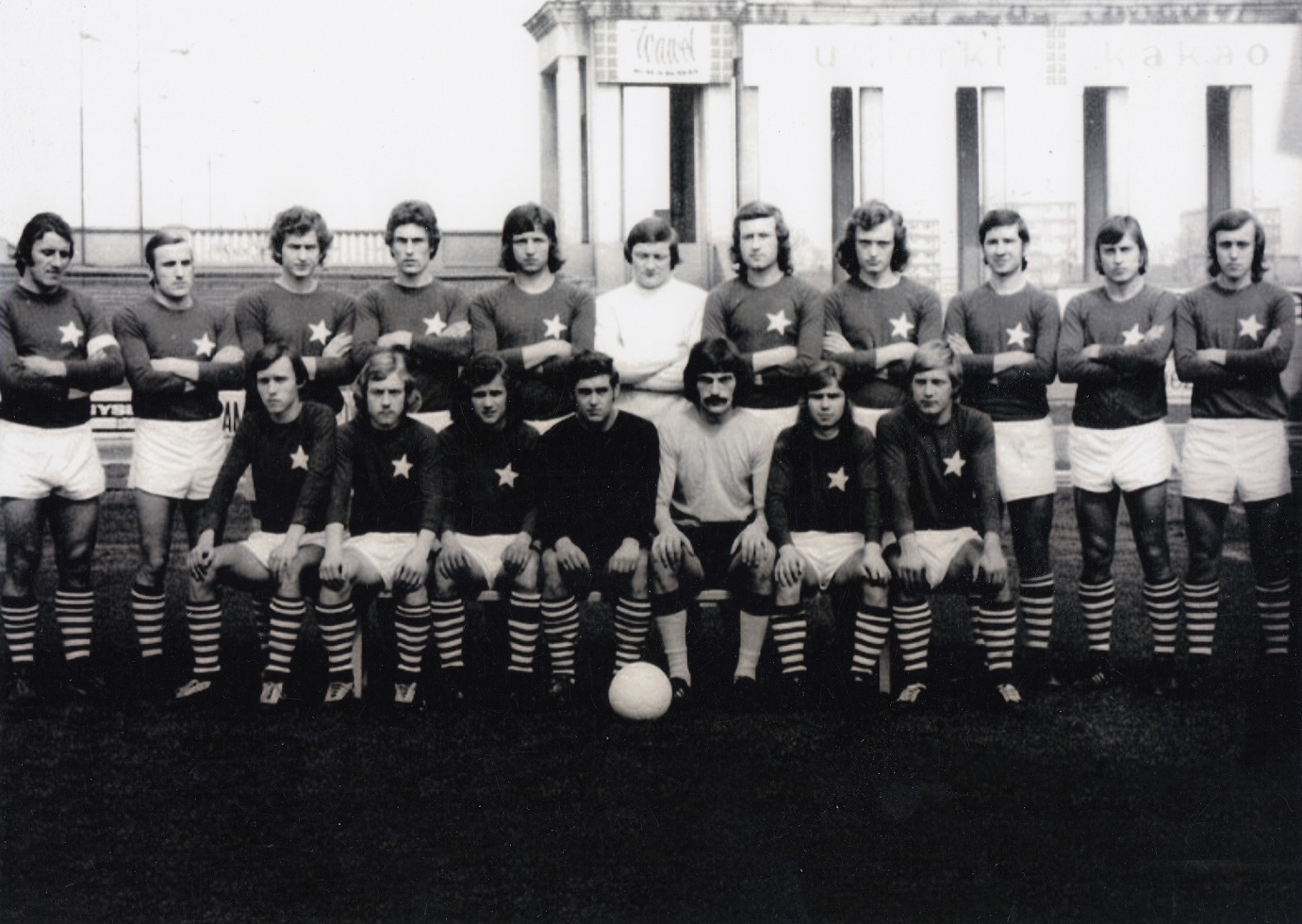 1972 73 a Musial Sarnat Maculewicz Kusto Plonka Gonet A.Szymanowski Kapka Krawczyk Kmiecik B.Stolczyk M.Stolczyk H.Szymanowski Gazda Adamczyk Sliwa Garlej Obarzanowski
