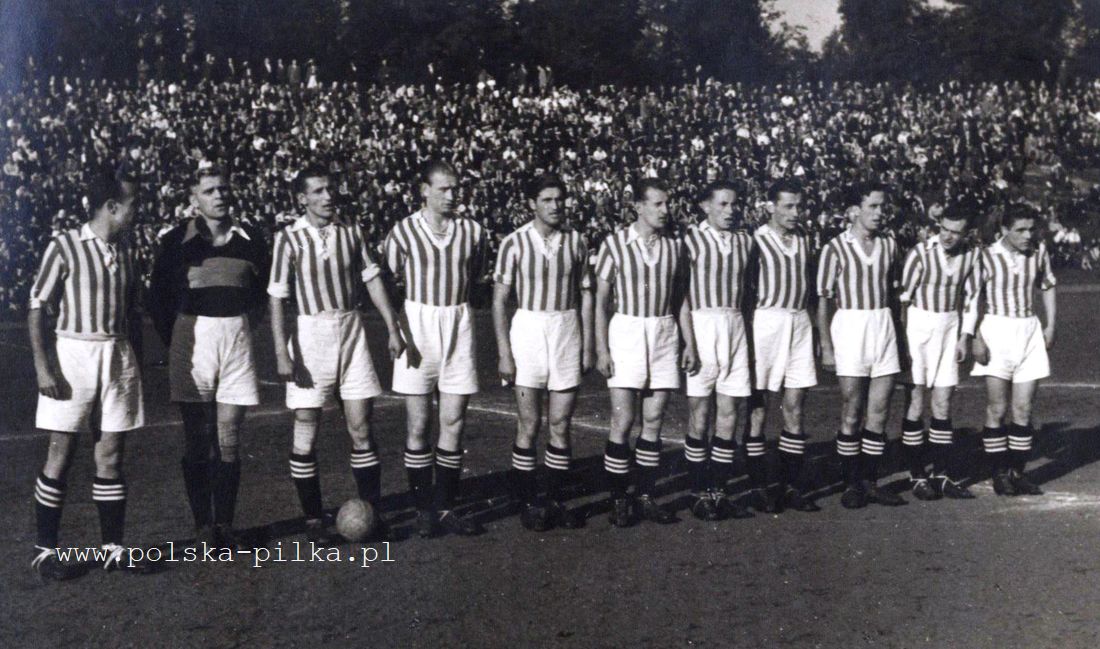 Cracovia 1948 Jablonski I Hymczak Gedlek parpan Rozankowski II Bobula Glimas Szeliga Jablonski II mAZUR Poswiat