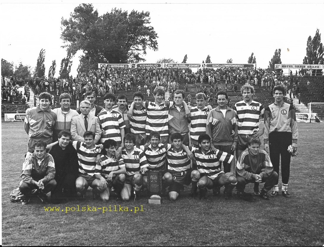 Legia warszawa puchar Polski 1989 90