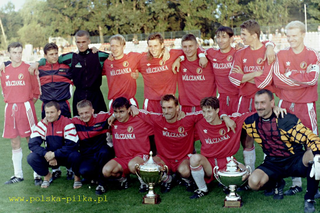 WIDZEW 1996 z super pucharem polski