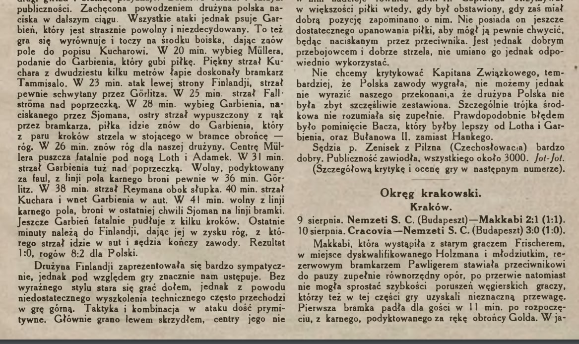 Przeglad Sportowy nr 32 z 13.08.1924 s.15 cz2