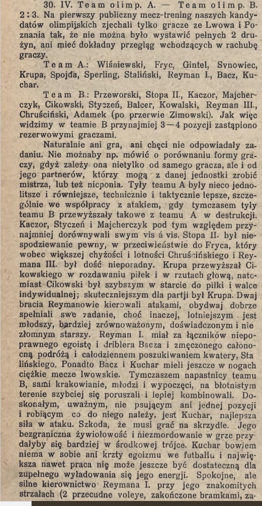 Tygodnik Sportowy nr 19 z 07.05.1924 s.4 cz1