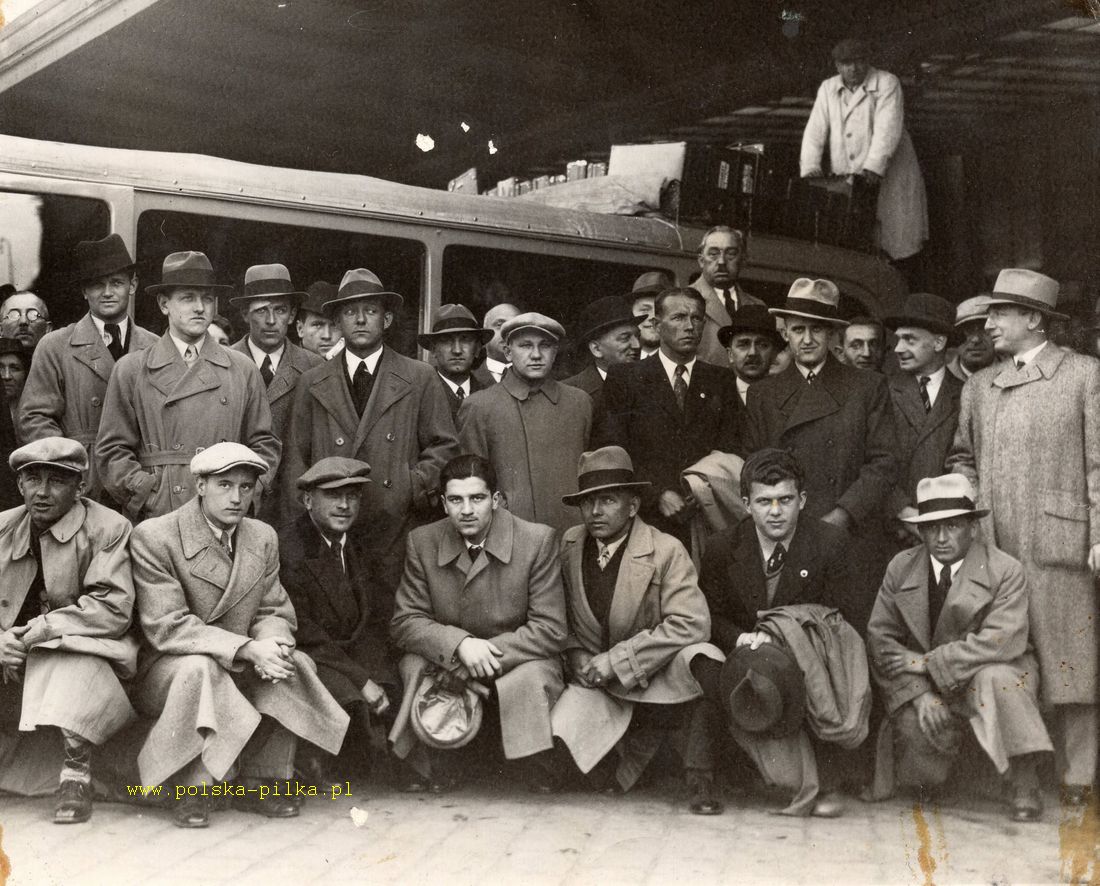 Austria 1935 wyjazd grupa
