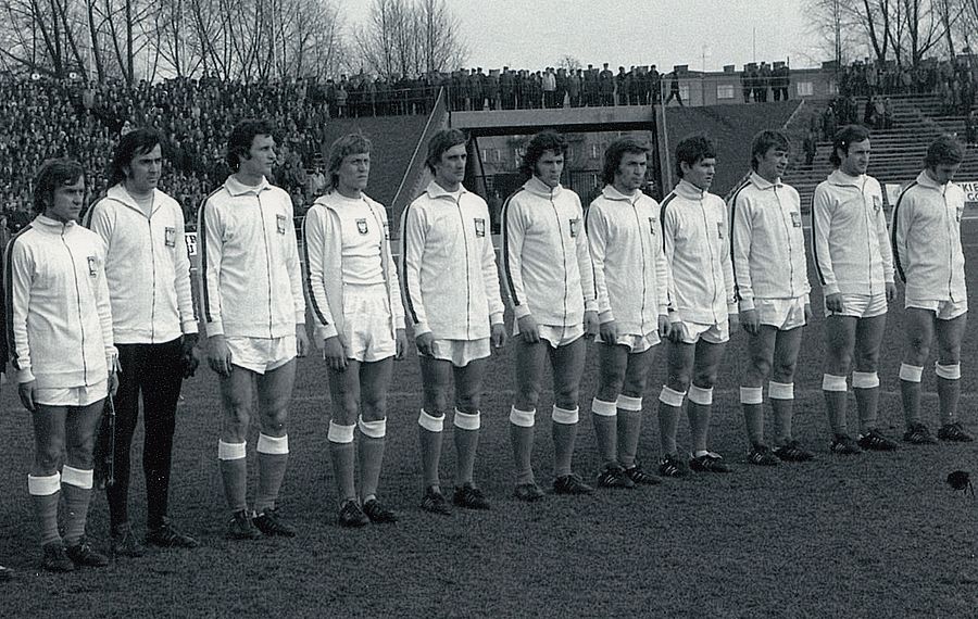 USA 1975 BYDGOSZCZ W.Karaś, Fischer, Żmuda, , Płaszewski, Ogaza, Rudy, Erlich, Pawłowski, ,