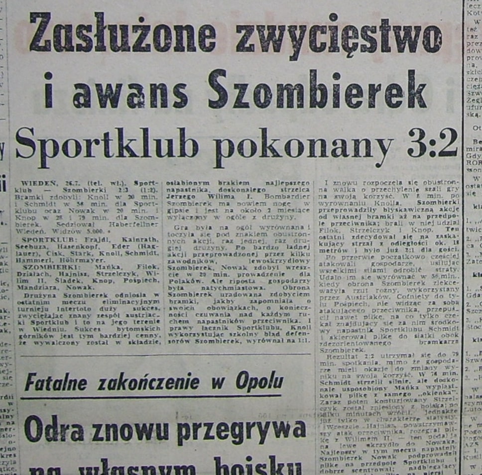 wiener szombierki 2