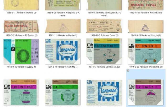 Bilety - reprezentacja Polski