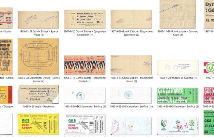 Bilety - europejskie puchary