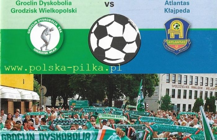 Dyskobolia Grodzisk Wlkp. - Atlantas Kłajpeda 2-0 (14-8-2003)